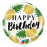 Pineapple Happy Birthday Helium balloon