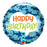 Shark Happy Birthday Helium Balloon