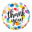 Colourful Thank you Helium Balloon